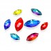 DZ 3066 18X9 MM Navette shape crystal sew on stone 